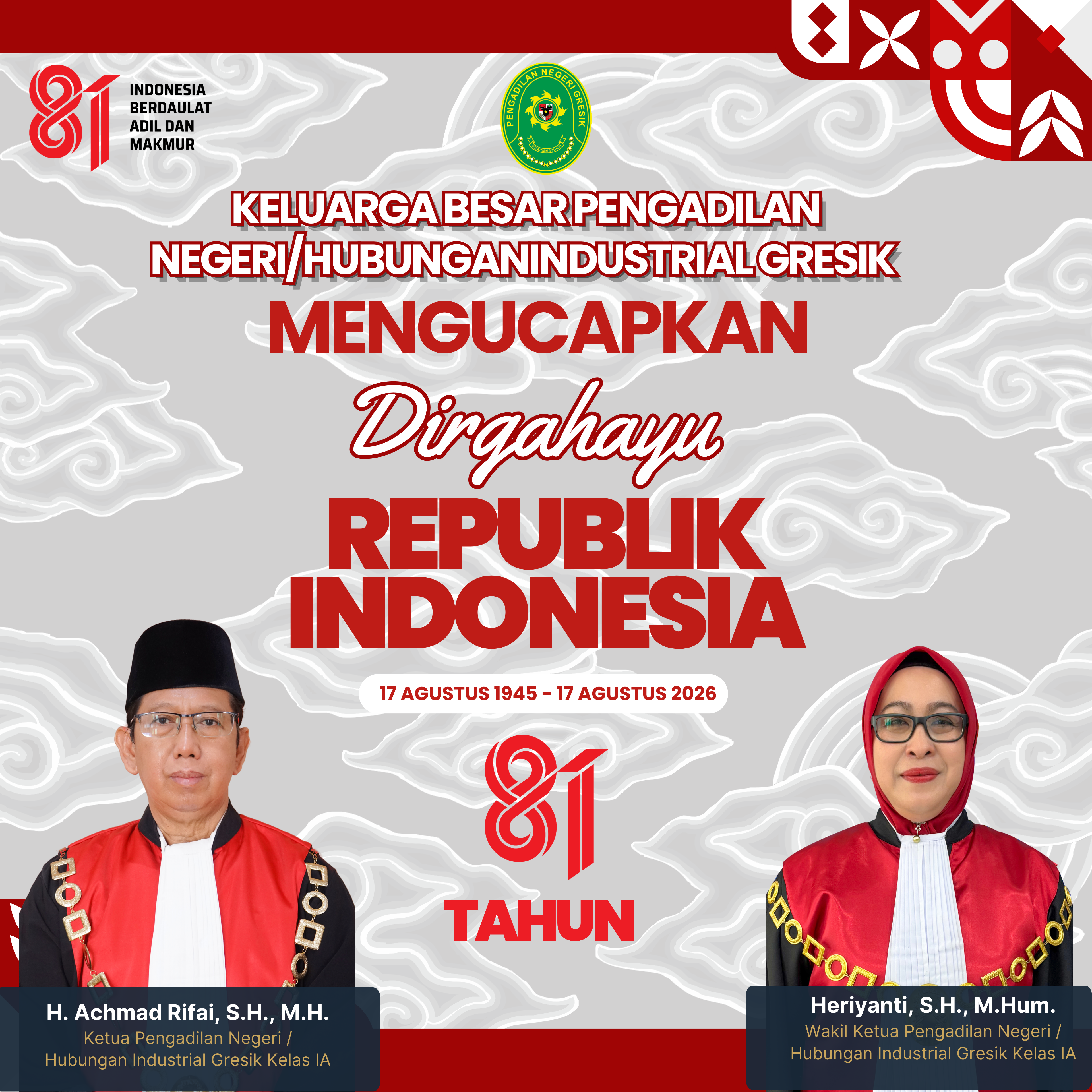 DIRGAHAYU RI KE 81